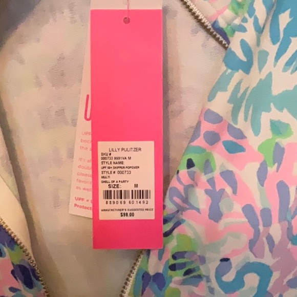 Lilly Pulitzer Colorful Print Jacket - Picture 4 of 8